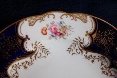 COALPORT PANEL COBALT 6902A - LUNCH PLATE ..... http://jaapiesfinechinastore.com