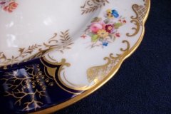 COALPORT PANEL COBALT 6902A - LUNCH PLATE ..... http://jaapiesfinechinastore.com