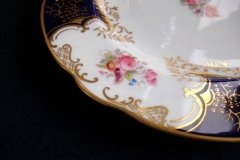 COALPORT PANEL COBALT 6902A - LUNCH PLATE ..... http://jaapiesfinechinastore.com