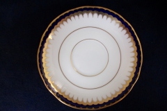 COALPORT SPEARPOINT COBALT 3991A- CUP & SAUCER   .....   https://www.jaapiesfinechinastore.com