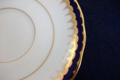 COALPORT SPEARPOINT COBALT 3991A- CUP & SAUCER   .....   https://www.jaapiesfinechinastore.com