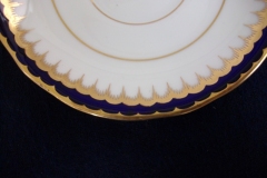 COALPORT SPEARPOINT COBALT 3991A- CUP & SAUCER   .....   https://www.jaapiesfinechinastore.com