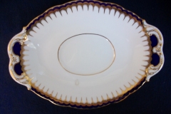 COALPORT SPEARPOINT 850- GRAVY BOAT & UNDERPLATE   .....   https://www.jaapiesfinechinastore.com