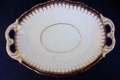 COALPORT SPEARPOINT 850- GRAVY BOAT & UNDERPLATE   .....   http://jaapiesfinechinastore.com