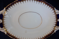 COALPORT SPEARPOINT 850- GRAVY BOAT & UNDERPLATE   .....   https://www.jaapiesfinechinastore.com