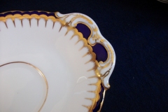 COALPORT SPEARPOINT 850- GRAVY BOAT & UNDERPLATE   .....   https://www.jaapiesfinechinastore.com