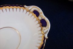 COALPORT SPEARPOINT 850- GRAVY BOAT & UNDERPLATE   .....   http://jaapiesfinechinastore.com