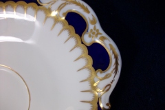 COALPORT SPEARPOINT 850- GRAVY BOAT & UNDERPLATE   .....   https://www.jaapiesfinechinastore.com