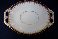 COALPORT SPEARPOINT 850- GRAVY BOAT & UNDERPLATE   .....   https://www.jaapiesfinechinastore.com