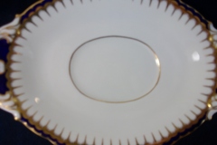 COALPORT SPEARPOINT 850- GRAVY BOAT & UNDERPLATE   .....   https://www.jaapiesfinechinastore.com