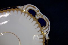 COALPORT SPEARPOINT 850- GRAVY BOAT & UNDERPLATE   .....   http://jaapiesfinechinastore.com