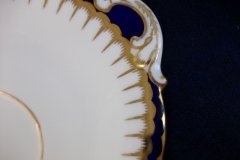 COALPORT SPEARPOINT 850- GRAVY BOAT & UNDERPLATE   .....   http://jaapiesfinechinastore.com