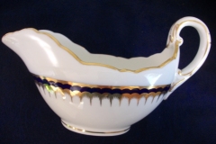 COALPORT SPEARPOINT 850- GRAVY BOAT & UNDERPLATE   .....   https://www.jaapiesfinechinastore.com