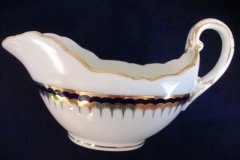COALPORT SPEARPOINT 850- GRAVY BOAT & UNDERPLATE   .....   http://jaapiesfinechinastore.com