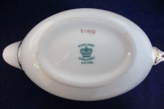 COALPORT SPEARPOINT 850- GRAVY BOAT & UNDERPLATE   .....   https://www.jaapiesfinechinastore.com