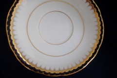 COALPORT SPEARPOINT COBALT 3991A- SOUP BOWL & SAUCER   .....   https://www.jaapiesfinechinastore.com