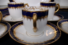 COALPORT SPEARPOINT COBALT 6143- DEMI CUP & SAUCER ..... https://www.jaapiesfinechinastore.com