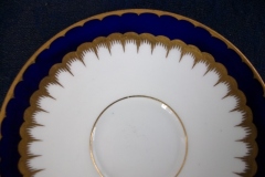 COALPORT SPEARPOINT COBALT 6143- DEMI CUP & SAUCER ..... https://www.jaapiesfinechinastore.com