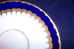 COALPORT SPEARPOINT COBALT 6143- DEMI CUP & SAUCER ..... https://www.jaapiesfinechinastore.com