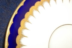 COALPORT SPEARPOINT COBALT 6143- DEMI CUP & SAUCER ..... https://www.jaapiesfinechinastore.com