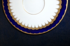 COALPORT SPEARPOINT COBALT 6143- DEMI CUP & SAUCER ..... https://www.jaapiesfinechinastore.com