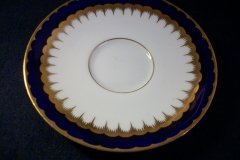 COALPORT SPEARPOINT COBALT 6143- DEMI CUP & SAUCER ..... http://jaapiesfinechinastore.com