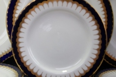 COALPORT SPEARPOINT COBALT 6143- SMOOTH- DESSERT/PIE PLATE 6 3/4"  ..... https://www.jaapiesfinechinastore.com