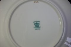 COALPORT SPEARPOINT COBALT 6143- SMOOTH- DESSERT/PIE PLATE 6 3/4"  ..... http://jaapiesfinechinastore.com
