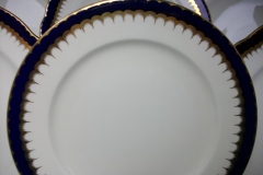 COALPORT SPEARPOINT COBALT 6143  SMOOTH- DINNER PLATE  10  1/4"  ..... https://www.jaapiesfinechinastore.com