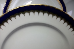 COALPORT SPEARPOINT COBALT 6143  SMOOTH- DINNER PLATE  10  1/4"  ..... https://www.jaapiesfinechinastore.com