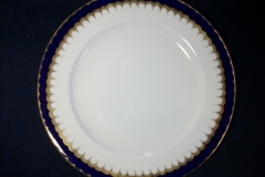 COALPORT SPEARPOINT COBALT 6143  SMOOTH- DINNER PLATE  10  1/4"  ..... https://www.jaapiesfinechinastore.com