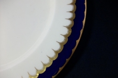 COALPORT SPEARPOINT COBALT 6143  SMOOTH- DINNER PLATE  10  1/4"  ..... https://www.jaapiesfinechinastore.com