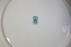 COALPORT SPEARPOINT COBALT 6143 SMOOTH- LUNCH PLATE 9 3/8" & 9 1/2" ..... http://jaapiesfinechinastore.com