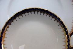 COALPORT SPEARPOINT COBALT 850- BERRY BOWL    .....   http://jaapiesfinechinastore.com