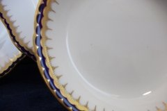 COALPORT SPEARPOINT COBALT 850- BERRY BOWL    .....   http://jaapiesfinechinastore.com