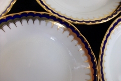 COALPORT SPEARPOINT COBALT 850- BERRY BOWL    .....   https://www.jaapiesfinechinastore.com