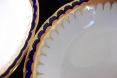 COALPORT SPEARPOINT COBALT 850- BERRY BOWL    .....   https://www.jaapiesfinechinastore.com