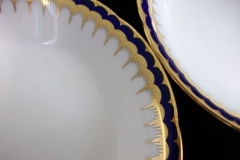 COALPORT SPEARPOINT COBALT 850- BERRY BOWL    .....   https://www.jaapiesfinechinastore.com