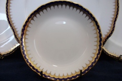 COALPORT SPEARPOINT COBALT 850- BERRY BOWL    .....   https://www.jaapiesfinechinastore.com