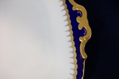 COALPORT SPEARPOINT 3991A -  CAKE SERVING PLATE    .....   https://www.jaapiesfinechinastore.com