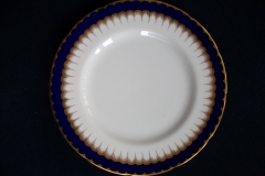 COALPORT SPEARPOINT COBALT #6143  SCALLOPED- SALAD PLATE  ..... https://www.jaapiesfinechinastore.com