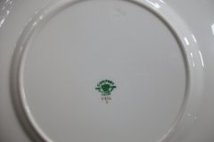 COALPORT SPEARPOINT COBALT #6143  SCALLOPED- SALAD PLATE  ..... http://jaapiesfinechinastore.com