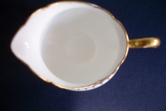 COALPORT  SPEARPOINT GREEN #Y3691-   CREAMER  .....   https://www.jaapiesfinechinastore.com