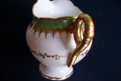 COALPORT  SPEARPOINT GREEN #Y3691-   CREAMER  .....   https://www.jaapiesfinechinastore.com