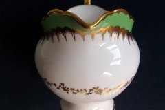 COALPORT  SPEARPOINT GREEN #Y3691-   CREAMER  .....   http://jaapiesfinechinastore.com
