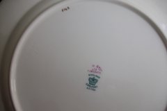 COALPORT  SPEARPOINT GREEN #6143 SMOOTH-   DINNER PLATE  .....   http://jaapiesfinechinastore.com