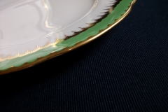 COALPORT SPEARPOINT GREEN- LUNCH PLATE  .....   https://www.jaapiesfinechinastore.com