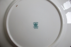 COALPORT SPEARPOINT GREEN- LUNCH PLATE  .....   https://www.jaapiesfinechinastore.com