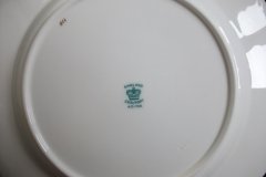 COALPORT SPEARPOINT GREEN- LUNCH PLATE  .....   http://jaapiesfinechinastore.com