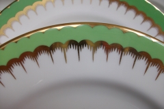 COALPORT  SPEARPOINT GREEN #Z866 SMOOTH-   SALAD PLATE  .....   https://www.jaapiesfinechinastore.com